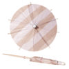 Beige & Tan Stripe Cocktail Umbrellas