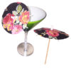 Roses Cocktail Umbrellas