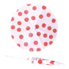 Red Polka Dots Cocktail Umbrellas