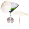 Ivory Cocktail Umbrellas 2nd Pic