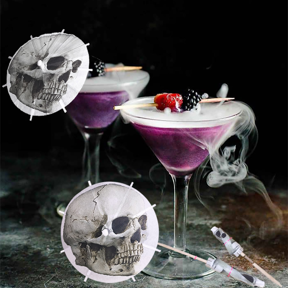 Skull Cocktail Umbrellas