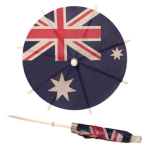 Australia Flag Cocktail Umbrellas