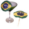 Brazil Cocktail Umbrellas