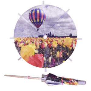 Hot Air Balloon Cocktail Umbrellas
