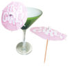 It's A Girl Gender Reveal Cocktail Umbrellas