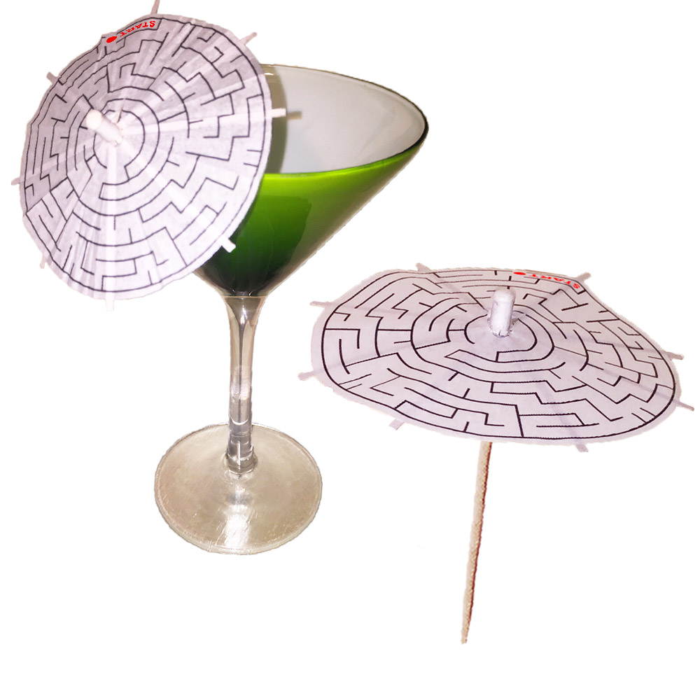 Maze Cocktail Umbrellas