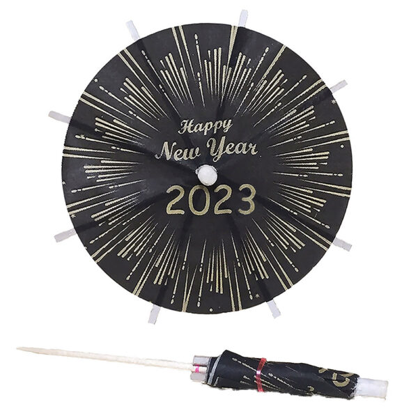 New Year's Cocktail Umbrella