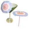 Trans Cocktail Umbrellas Concentric