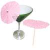 Pink Lace Cocktail Umbrellas