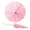 Pink Lace Drink Umbrellas