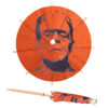 Frankenstein Orange Drink Umbrella