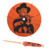 Freddie Kruger Orange Cocktail Umbrella