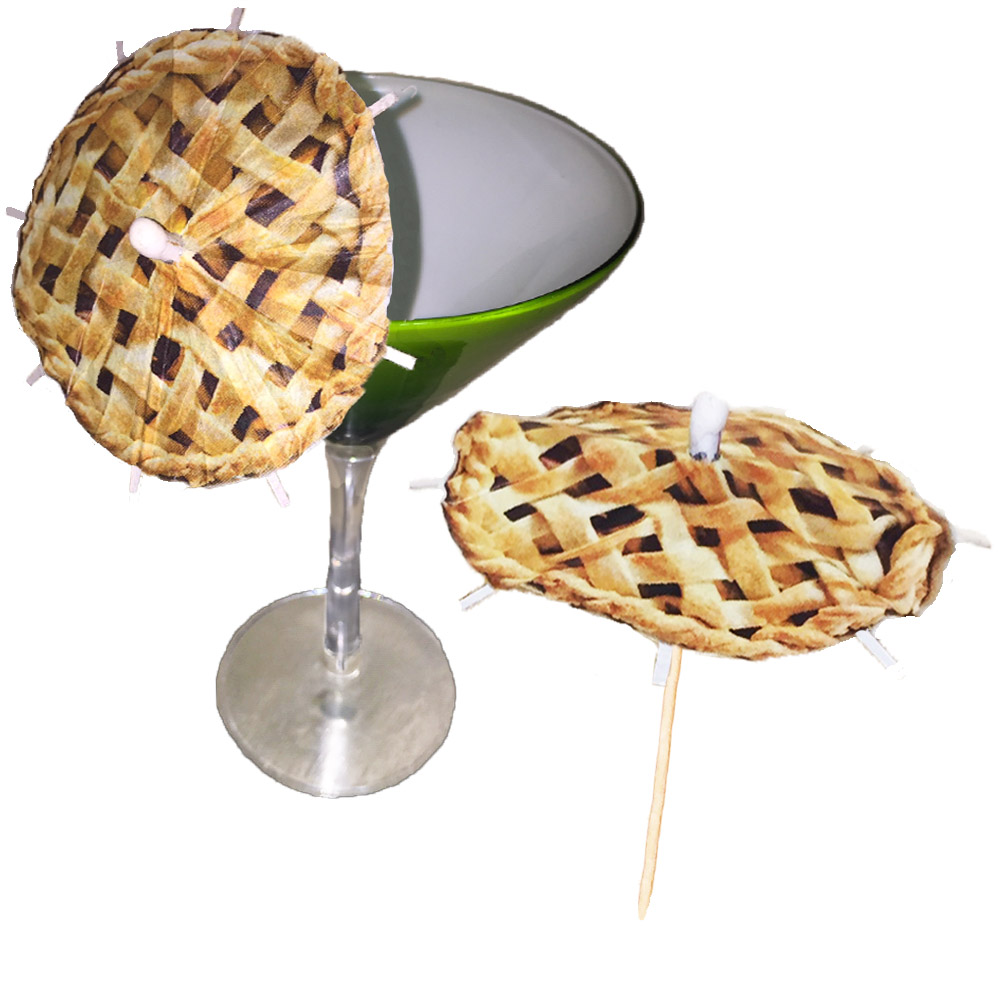 Apple Pie Cocktail Umbrellas